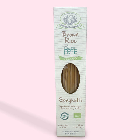 Rustichella d’Abruzzo Organic Gluten Free Brown Rice Spaghetti (8.8oz)
