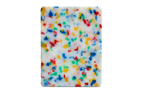 Recycled Plastic Cutting Board XS Confetti