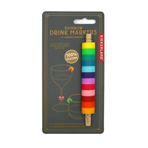 Kikkerland Rainbow Drink Markers