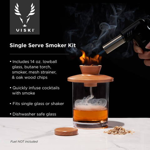 Alchemi™ Old Fashioned Smoker Kit with Torch