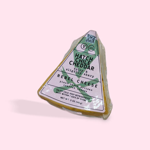 Rebel Hatch Chile Cheddar Plant Based - 5 oz