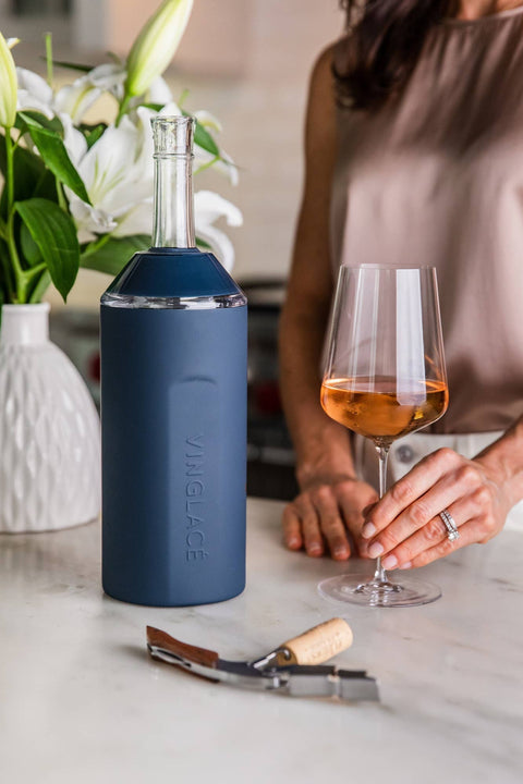 Navy Wine & Champagne Chiller