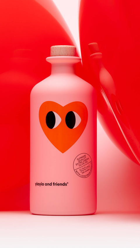 Yiayia and Friends LOVE Edition Extra Virgin Olive Oil (500ml)