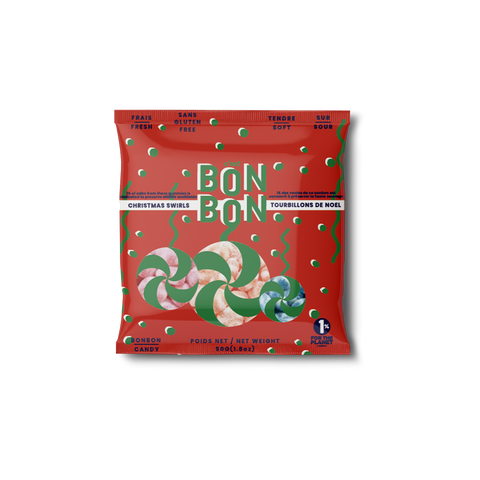 Bon Bon Christmas Swirls - Gummy Candies
