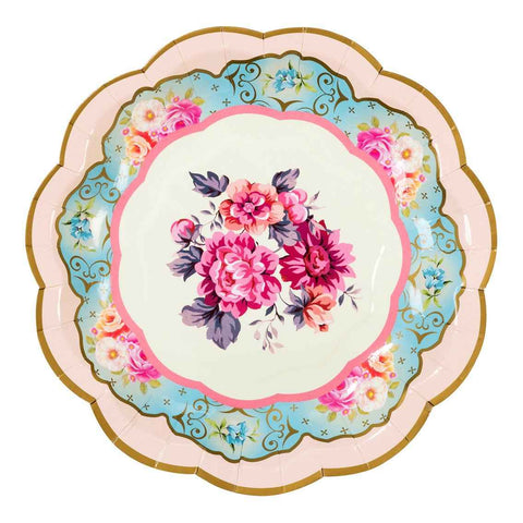 Floral Paper Plates | 12 Pack