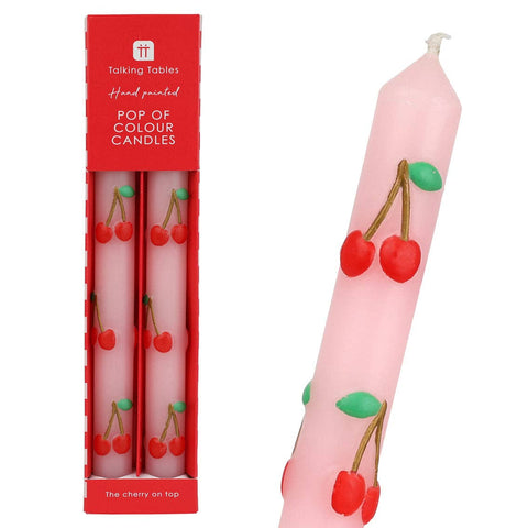 Cherry Candles 2 Pack
