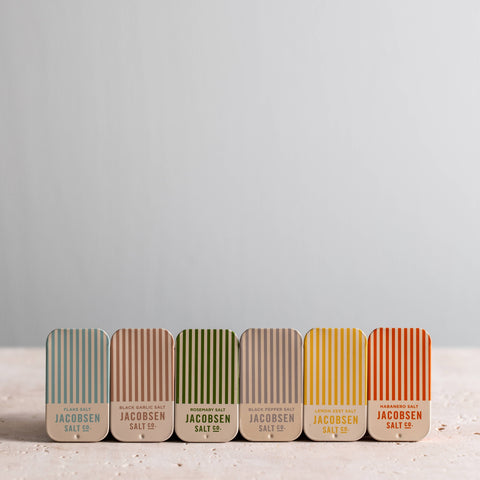 Jacobsen Salt: Infused Salt Slide Tin Collection