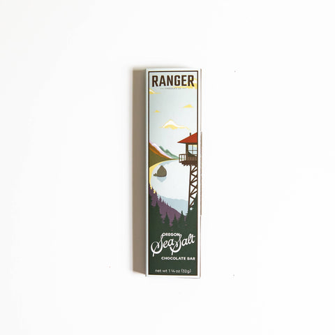 Ranger Chocolate Oregon Sea Salt Chocolate Bar
