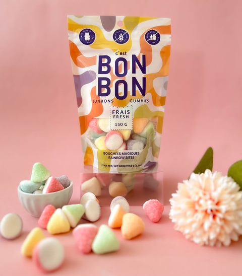 La boîte à bonbons Rainbow Bites - Gummy Candies