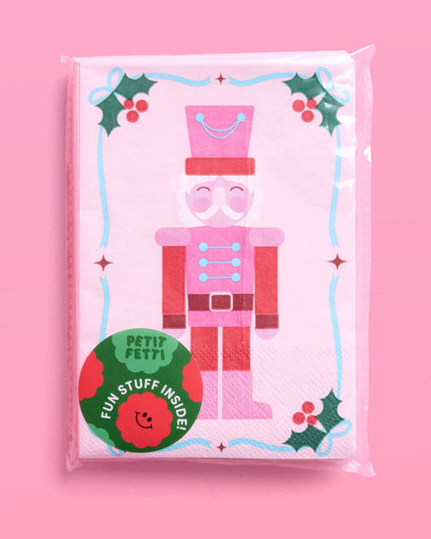 Nutcracker Napkins Set of 25