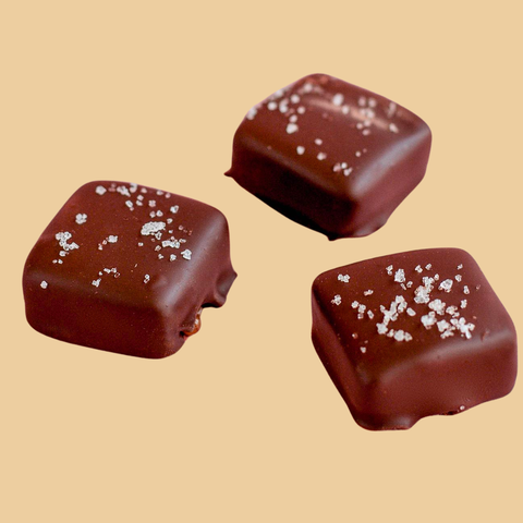 Markham & Fitz Chocolate Sea Salt Caramels - 2pc Box