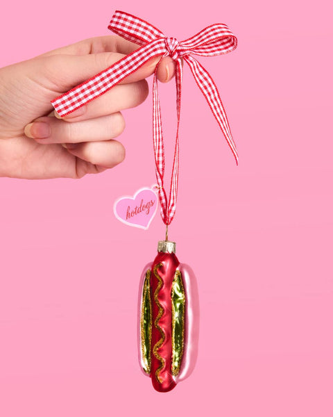 Hot Dog Ornament