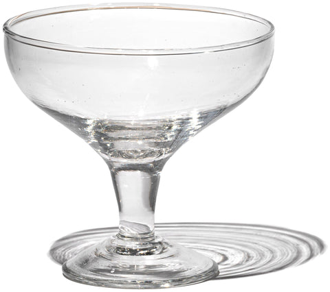 BLOWN GLASS DESSERT CUP: Round