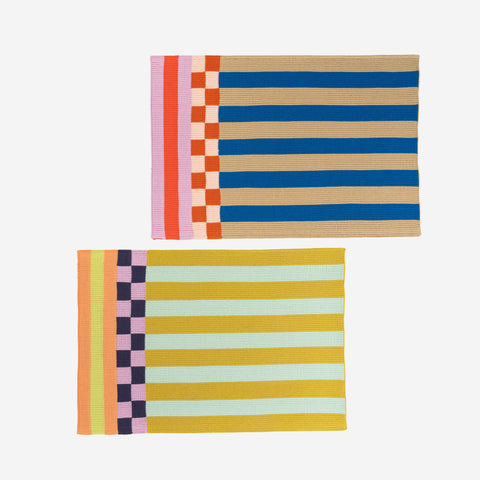 Verloop Pattern Patch Placemat Set (Candy)